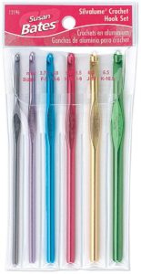 Susan Bates Silvalume crochet hooks