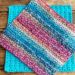 crochet cotton washcloth beginner pattern