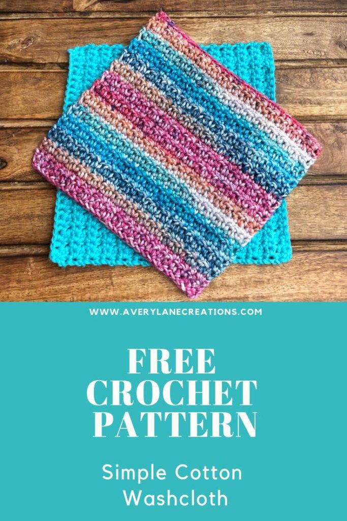 free washcloth/dishcloth crochet pattern