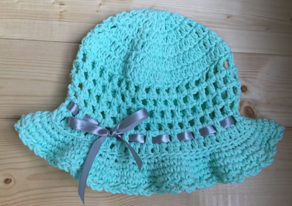 ChristoCoDesigns toddler sun crochet hat