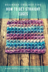 beginner crochet tips how to get straight edges