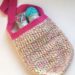 crochet boho hippie market bag