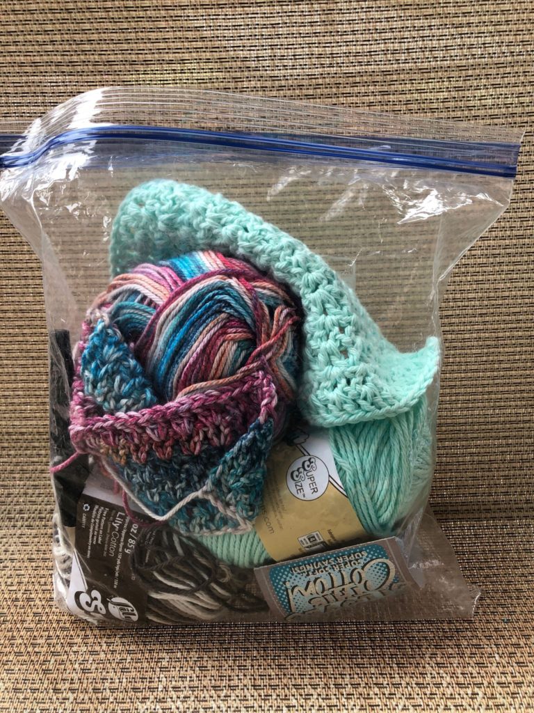 travel crochet avery lane creations nicky avery ziploc bag