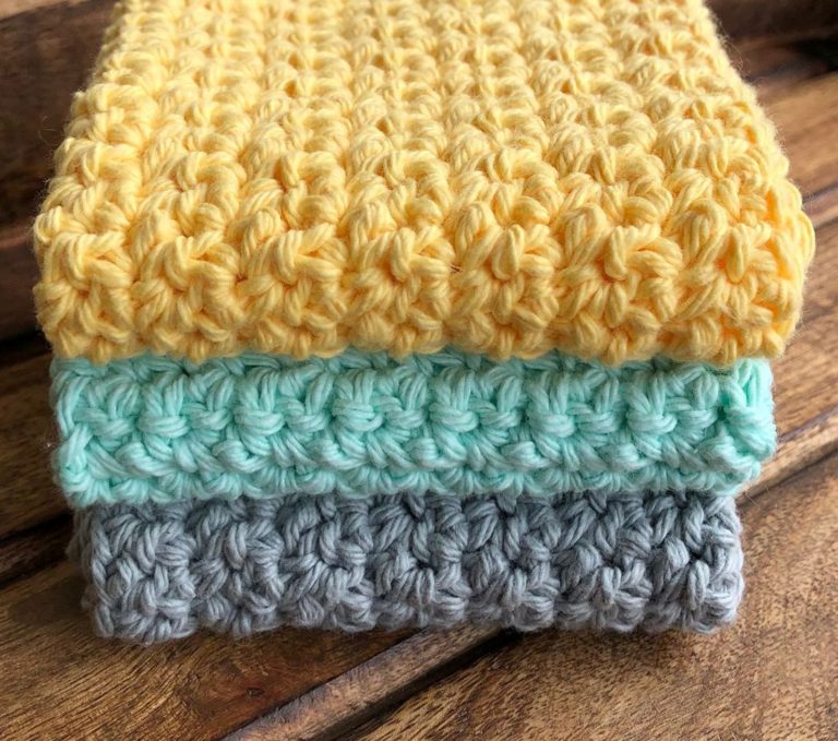 Easy Crochet Dishcloths: Learn to Crochet Stitch by Stitch with Modern –  ALikelyYarn