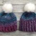 crochet chunky beanie hat