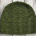 crochet brimless beanie hat pattern
