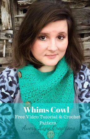 nicky avery lane creations cowl crochet