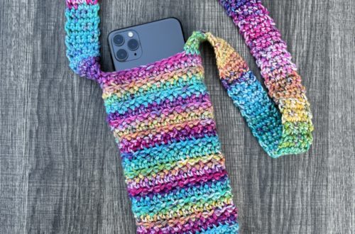 Free Crochet Pattern: Sunshine Iced Coffee Cup Cozy - Avery Lane