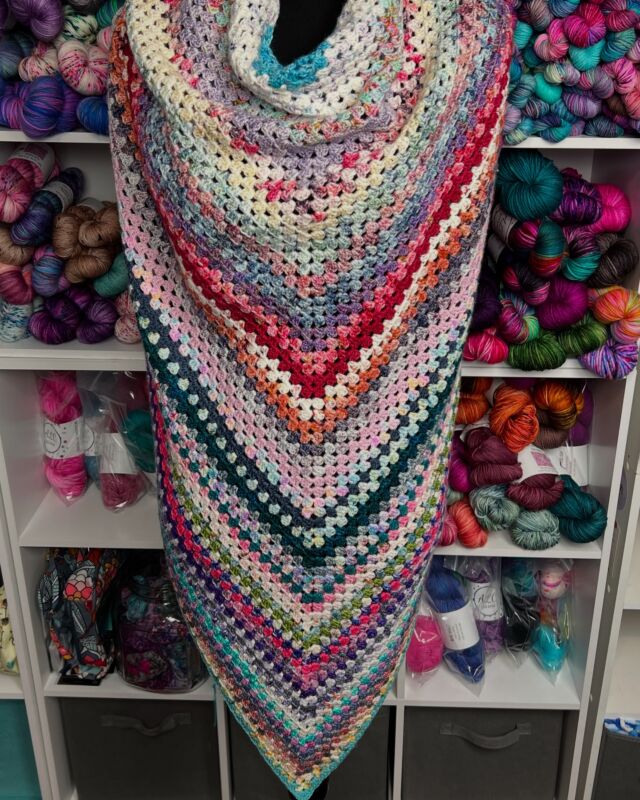 Are you  looking for a crochet pattern for your advent calendar?

The Granny Triangle Shawl is a FREE crochet pattern on my blog and you can use worsted, DK or sock/fingering weight! Link in Bio. 

It’s perfect for advents or scrap yarn projects. 

https://www.averylanecreations.com/2024/04/19/granny-triangle-shawl-free-crochet-pattern/

#crochetadventcalendar #crochetshawl #crochetgranny #scrappycrochet
